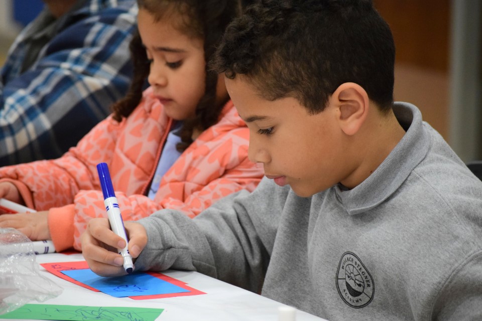 Preschool kid drawing 
