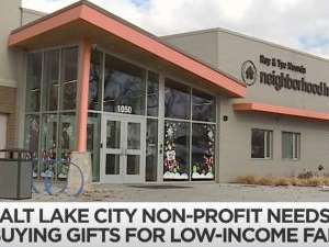 Salt Lake City nonprofit needs help getting gifts for low-income families