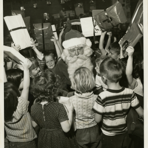 1950s Santa