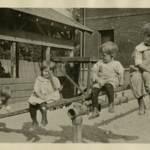 Kids on playground